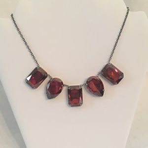 Touchstone Crystal, Red Magma Necklace, Original Box with Sleeve